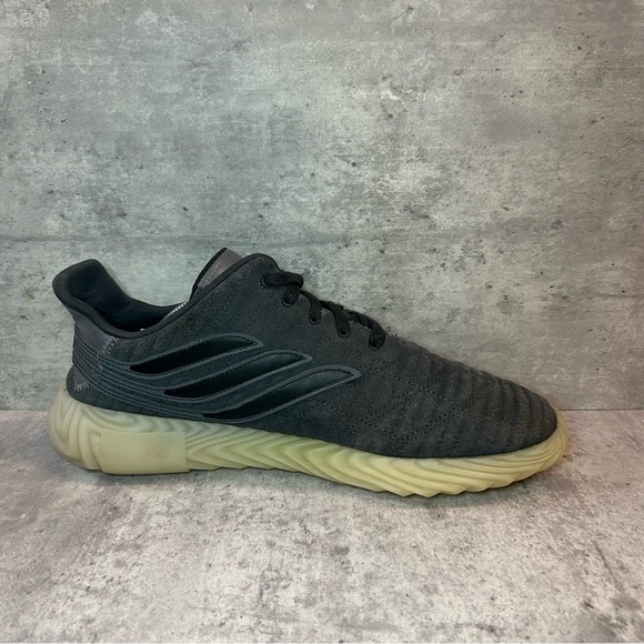 Adidas Sobakov Carbon Sneakers BD7563 Mens sz 11 - grey - Picture 3 of 7